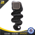 Jp Luxury Hair Unprocessed Human Good Price Peruvian Bohemian Lace Closure